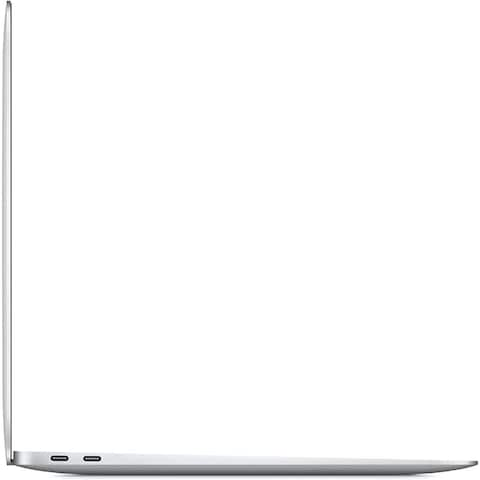 Apple MacBook Air 13 Inch, 8GB RAM, 256GB SSD, Silver (M1 Chip, 8-Core CPU And 7-Core GPU, English/Arabic Keyboard, MGN93AB/A)