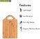 Royalford Wooden Cutting Board (35X25X1.6cm) 1X10, Wood, Rf5380