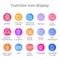 Generic-S12B Multifunctional Kids Children Smart Watch Tracker Intelligent Band Sensitive 1.44&quot; Touch Screen Compatible with Android/ IOS Phone System Chat Call Camera Alarm Clock LBS Positioning for