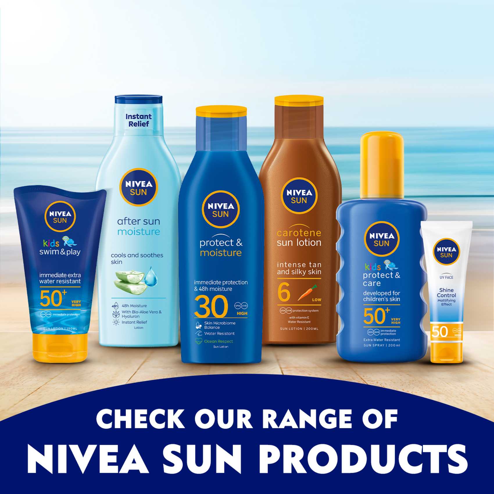 NIVEA SUN After Sun Lotion Instant Relief Aloe Vera &amp; Avocado Oil 200ml