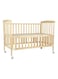 Moon Wooden Portable Crib, 129X69X96 cm, 0 To 4 Years