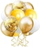 Usee - Usee 30Pcs Latex Balloons Set Confetti Balloons For Birthday Wedding Party Decorations（Gold）