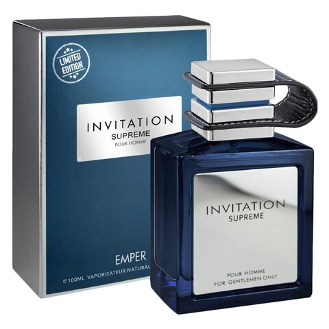 Emper Invitation Supreme Eau De Toilette Body Spray For Men 100ml