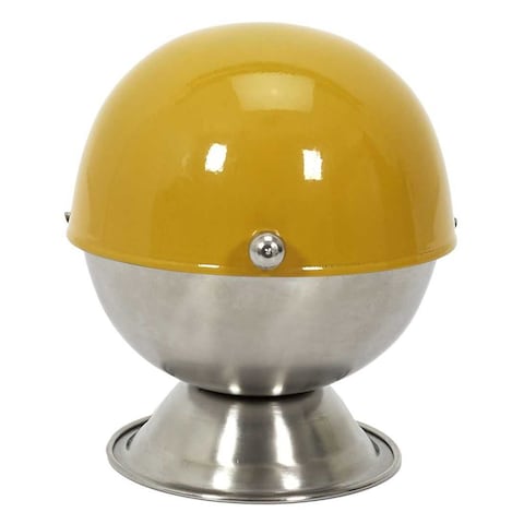 Home Deco Factory Retro Inox Stainless Steel Sugar Bowl