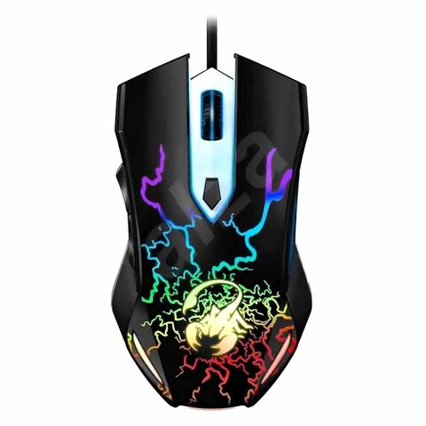 Genius Scorpion Spear Wired Optical Gaming Mouse Black