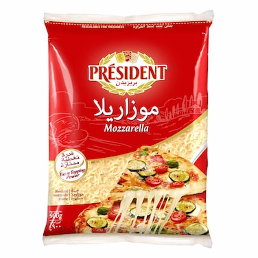 President Shredded Mozzarella Cheese 900GR