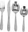 Royalford 24 Piece Cutlery Set, Multi-Color Rf2087-Cs24 Silver