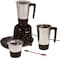 Geepas 3-in-1 Mixer Grinder, 750W Powerful Grinder, GSB44086   Stainless Steel Jars &amp; Blades   3 Speed, Safety Twist Lock   Perfect for Dry &amp; Wet Fine Grinding
