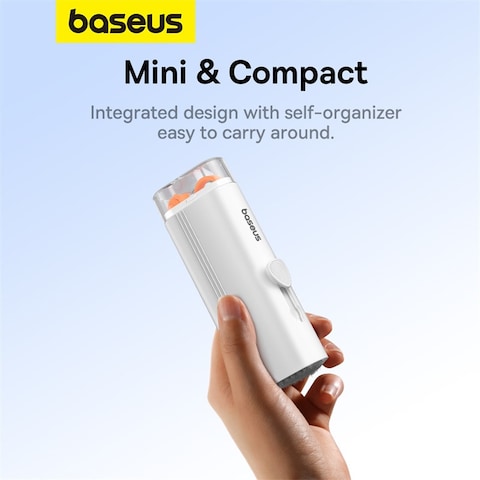 Baseus 8 In 1 Laptop Screen Keyboard Cleaner Kit Electronic Cleaning Brush Kit With Sim Card Pin Cleaning Tool For Computer Earbuds iPhone iPad MacBook Earphone PC With 2ml Mist Spray White