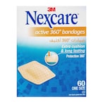 Buy 3M Nexcare Active 360 Bandage Brown 44 count in UAE