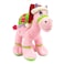 Caravaan - Soft Toy Camel Pink Size 18cm with Santa Hat