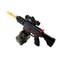 Assault Rifle with Multicolored Hydrogel Bullets M416 For Kids