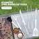 5pcs Stainless-steel BBQ Grill Tool Set with Knife Brush Fork Spatula and Tong with Oxford Bag