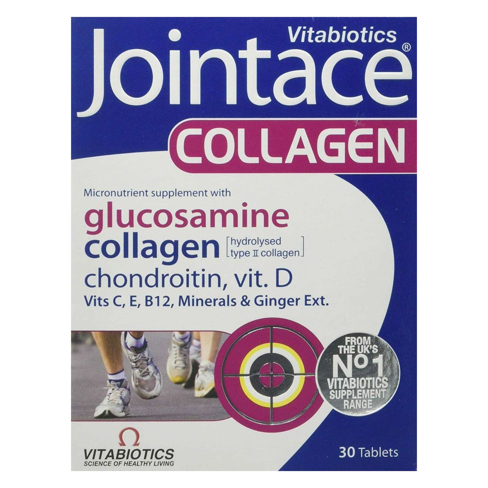 Vitabiotics Jointace Collagen Glucosamine supplements Supplements 30 Tablets