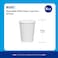Markq [50 Cups] 8 oz. White Paper Cups - Available in 4oz, 7oz, 12oz, 16oz- Disposable Hot/Cold Beverage Cup for Water, Juice, Tea