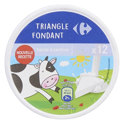 Carrefour Cream Cheese Portions 200Gx12