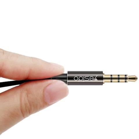 Yesido YAU16 Audio Cable Jack 3.5mm to 3.5mm, 3Meter Black