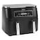 Ninja Foodi Dual Zone Air Fryer, AF300ME, Granite Grey, 7.6 L