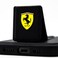 Grip Stand Perforated Hard Case for iPhone 14 Pro, Ferrari - Black