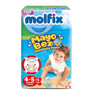 Molfix Swimming Pants - Size 4-5 - 11 Pants