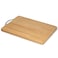 Decdeal - Bamboo Chopping Block Natural Cutting Board Kitchen Chopping Board