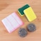decdeal-Microfiber Cleaning Cloth Sponge Scourer Ball Set Kitchen Washing Tools Dish Pans Wash Multi-use Reusable Houseware