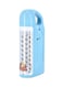 Krypton Rechargeable LED Glass Emergency Light Blue