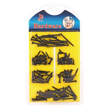 Jiao Bao Hardware Screw Kit JWA-0013 Black