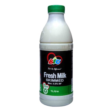 Bio Skimmed Fresh Milk 1L