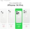 Elago Silicone for iPhone 14 Pro case cover - Black
