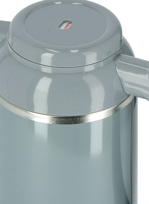 Olsenmark Vacuum Flask With Glass Liner Grey/Silver/Blue