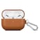 Protective Leather Case Cover For Apple Airpods Pro Brown