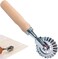 Generic Pastry Wheel Cutter, Pastry And Pasta Cutter Wheel, For Ravioli, Pasta, Dumplings Lasagna, Pierogi - 6.7" Diameter