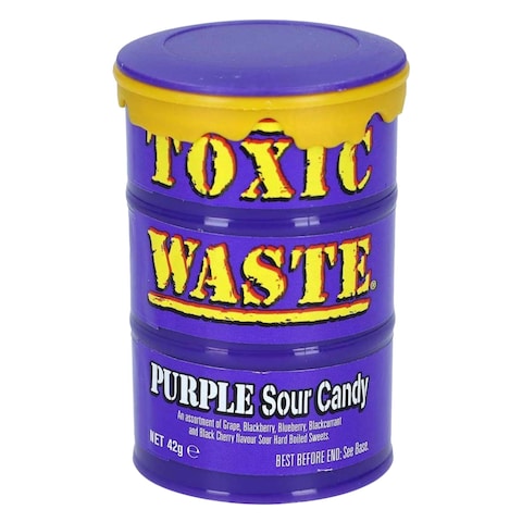 TOXIC WASTE TUB PURPLE CANDY 42G