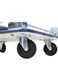 Hmw 4 Wheeler Platform Trolley Blue/White