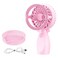 Generic-2 in 1 Handheld Fan &amp; Bubble Blower Mini Personal Fan Bubble Machine Dual Use Electric Fan Handheld Bubble Wand Bubble Fan