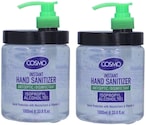 Buy BEST SELLING Hand Sanitizer 1000ml Antiseptic/Disenfectant Isopropyl Alcohol 70% (Cosmo 2 PCS)) in UAE