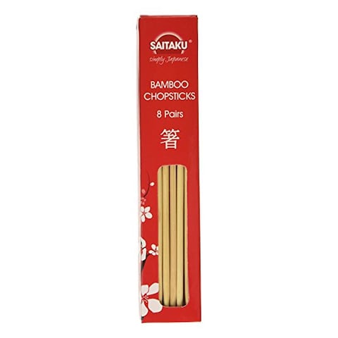 Saitaku Bamboo Chopstick 8 Pairs 57GR