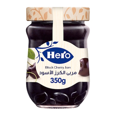 Hero Black Cherry Jam - 350 gm