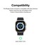 Ringke Apple Watch Ultra 2 / 1 [Watch Band + Case]   Fusion-X Guard Series   Black (Yellow Index)