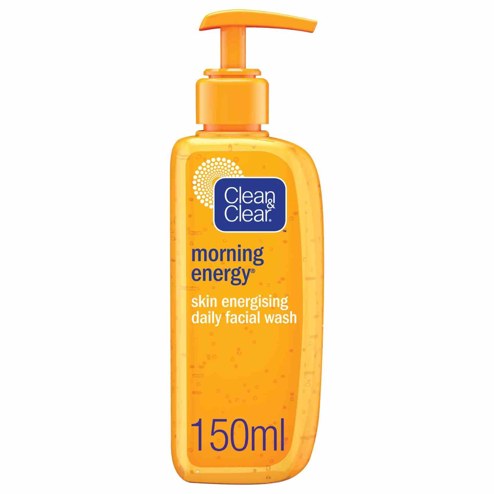 Clean &amp; Clear Morning Energy Skin Energising Daily Facial Wash 150ml