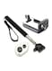 Generic - Monopod Selfie Stick With Bluetooth Remote Control Black