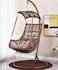 Yulan Comfortable Hanging Chair Outdoor Patio Swing Hanging (Random Cushion) (Gold) YL21019-401