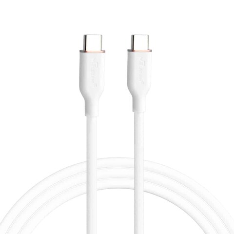mpBLBERRI BLB-U320 Type C - Type C PD Cable 1 Meter, White