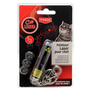 Tyrol Cat Toy 5in1 Interactive Laser Pointer
