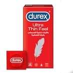 Buy Durex Feel Ultra Thin Condoms Clear 12 PCS in UAE