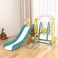 Slide for Kids Toys Set 3 in 1 Outdoor Play Structure multi color Jumbo Slide and Swing size 145x205x106cm.