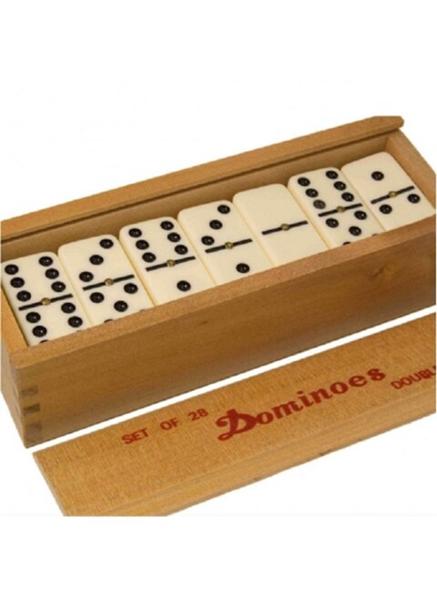 Dominos En Bois Bigjigs – 28 Pièces, Dès 1 An, Boîte De Rangement