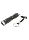 Generic - Police Super Bright LED Flashlight Black 9.5centimeter