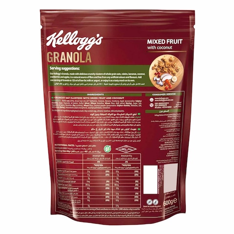 KELLOGG&#39;S GRANOLA FRUIT 600G @SP